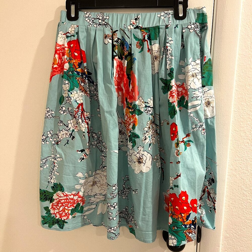 CLOSE OUT SALE: Urban Outfitters Light Teal pleated skirt - Medium